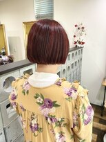 ヘアデザイン ノア(Noa)&nbsp;チェリーピンクマッシュボブ