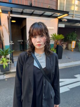 グリーン 表参道(green) 【AKI】 レイヤーカット　パーマ