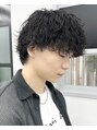 シアター 札幌大通り(THEATER) 古着との相性抜群オシャレ男子に大人気波巻きパーマ