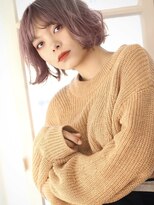 ミュート 原宿店(mute)&nbsp;【mute原宿】ボブ×ピンクグレージュ