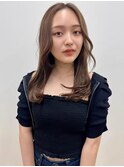 イメチェン/似合わせカット/フルバング/レッドブラウン/中野