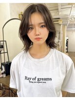 アンメリーアン(Ann merry ann)&nbsp;ことりベージュミルクティベージュシースルーカラー大人可愛い