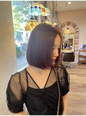 【FAVOR店長】秋冬ボブスタイル　パーソナルカラー診断