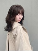 ミディアムレイヤースタイル