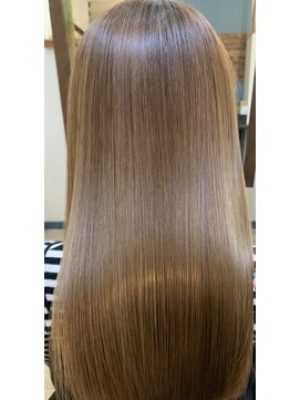 グリップス(Gre'ps) 髪質改善ストレート+カット+stepトリートメント