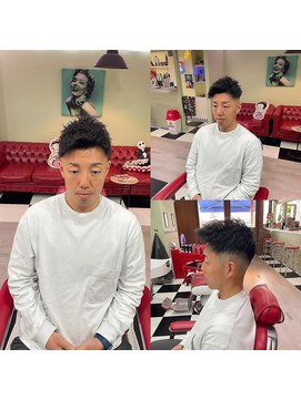 ゴリラ(GORILLA) -80's American barber shop-