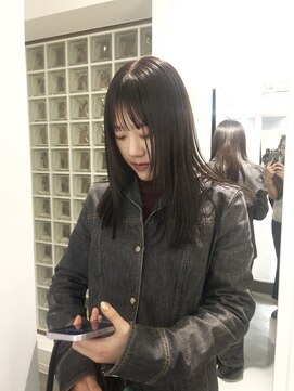 ビューズ(VIEWS) バイカルテ/暗髪/ツヤ髪/ぱっつんバング[表参道]