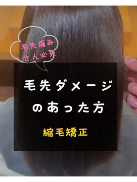 シスタ(CISTA) 毛先に引っ掛かるダメージの方/縮毛矯正