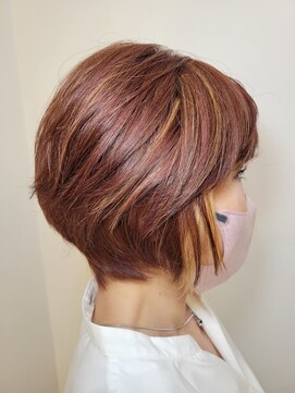 松本平太郎美容室 吉祥寺パートファイブ(PART5) ダイヤモンドグラデーション×イノアカラー×ハイライト