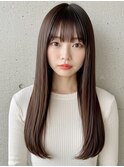 イメチェン/美髪/外ハネボブ/ワイドバング/髪質改善/縮毛矯正