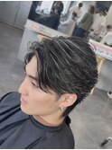 渋谷緩めニュアンスパーマフェザーパーママッシュウルフ