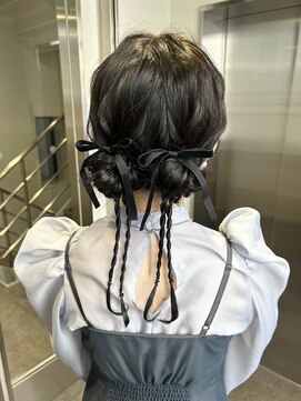 ディティカ サウ(Dityca sow) 個性派ツイン/ツインお団子/参列/結婚式/お呼ばれヘア