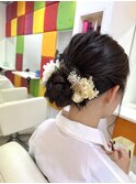 シニヨンヘア