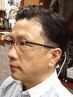 【色味自在に】MEN’Sカット+白髪染め+リラックスマッサージ￥10450～