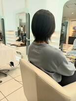 コーゾー アヴェダ 松屋銀座店(KOZO w AVEDA)&nbsp;【YAMATO】東京/銀座/大人ショート/大人ボブ/耳かけ