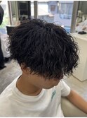 熊本メンズパーマ ツイスパ 波巻き MEN'S HAIR