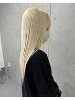 レオクマ(REOKUMA)&nbsp;抜きっぱなしブロンド/ホワイトブロンド/ハイトーン