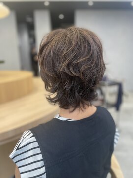 リファインド(REFINED) ニュアンスパーマ×ウルフ　　村田