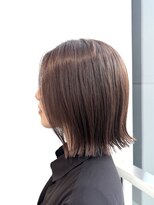 エアー 銀座タワー(AIR)&nbsp;小顔に見せる　切りっぱなしボブ