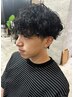 メンズカット+各種パーマ+３stepトリートメント￥13200