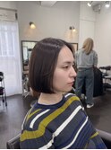白髪ぼかしハイライト