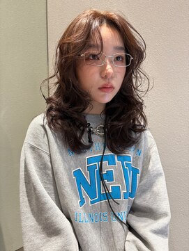 ロンド アンブル 四条烏丸(Lond ambre) ブリーチ/グレージュ/顔周り/レイヤーカット