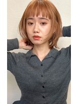 シュク 高円寺(SYUK)&nbsp;オン眉/ダブルカラー/髪質改善/レイヤー【SYUK高円寺】kanna