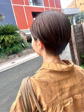 トリッカアヴェダ(tricca AVEDA) ショートレイヤー/丸みショート/ナチュラルブラウン