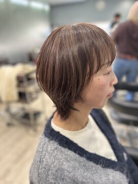 ショートウルフ×ハイライト