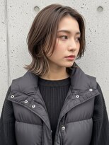 フルショウ 苦楽園店(FURUSHO)&nbsp;レイヤーショート/くびれカット/シャギー/グレーブラウン