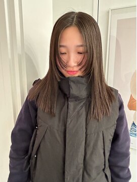 シータ(sheta) 【表参道sheta小林】小顔顔まわりカット似合わせカットぱっつん