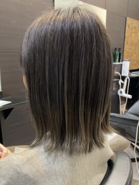 アルファ(alpha) 大人ガーリー/ダークアッシュ/似合わせカット/ミディアムレイヤ