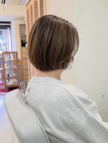 ネスト(Nest)&nbsp;丸みボブ×ハイライト