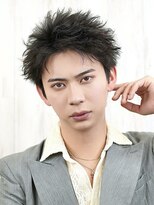 ベーア メロー(Bar mellow)&nbsp;黒髪スパイキーフェザーショート