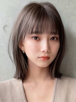 アビーファイブ(ABBEY 5) 大人ボブ銀座レイヤーカット有楽町ミディアムボブベージュ