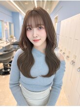 モナ 髪質改善(MONA)&nbsp;【MONA】韓国風/くびれ巻き/レイヤーカット/ナチュラルブラウン