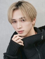 MEN'S HAIR BLEACHi 岐阜柳津店【メンズ ヘア ブリーチ】【4月29日オープン(予定)】 《BLEACHi》コンマニュアンスセンターパート