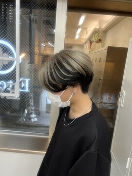 エテルネ 大宮店(E:terne) センターパート×アンブレラ×グレージュ