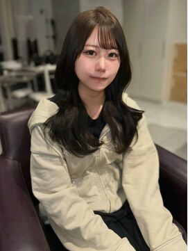 スウィープ 平尾(sweep) 韓国風くびれレイヤー×透明感ダークブラウン