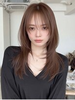 レリーアンテ 大阪梅田(Rely ante)&nbsp;ホワイトグレージュ/デジタルパーマ/チェリーブラウン/西梅田