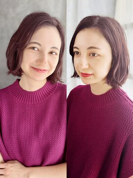 ラピス 銀座blue店(Lapis) 【月1メンテ】リタッチで透明感カラー[銀座/銀座駅/銀座]