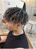 ツイストスパイラル×ホワイトメッシュ