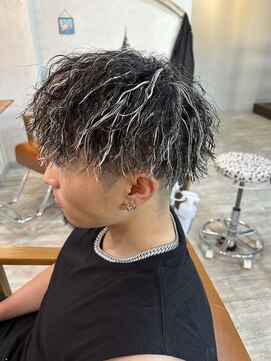 スワッグ(swag) ツイストスパイラル×ホワイトメッシュ