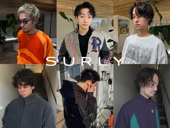 サーリー(SURLY)の写真/『カッコ良さ×大人の色気』を演出☆色気を出すパーマスタイルでワンランク上のオシャレhairに！