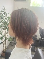 シェリールアミー(Cherir Amie)&nbsp;ショートウルフ×ピンクベージュ