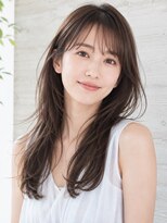 ヘアメイク アージュ 天神西通り店(HAIR MAKE age) 髪質改善 グレージュカラー レイヤーカット 艶髪 ミディアム
