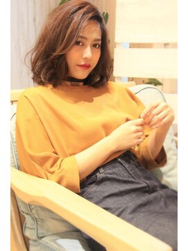 エピック(epic) 【epic】ナチュラルカールボブ