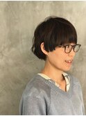 [helvetica-hair]マッシュボブ