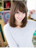 *COVER HAIR*女子力全開!斜めバング小顔ワンカールa
