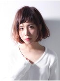 ワンカール切りっぱなしブラントボブ♪